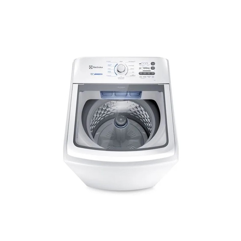 Máquina de Lavar Electrolux 15kg Branca Essential Care com Cesto Inox e Jet&Clean (LED15) 127V