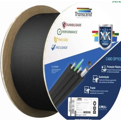 Cabo Optico Transcend Speed Star Mini Flat Drop 1f 1km