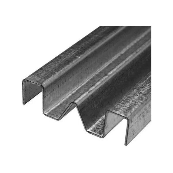 Perfil Trilho W Reforçado Aço  70x20mm x 1,20mm x 3000mm