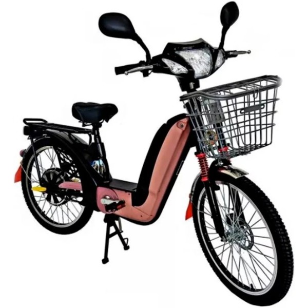 Bicicleta Elétrica Aro 24 Sousa Bike 350W Freio a Disco com Acelerador